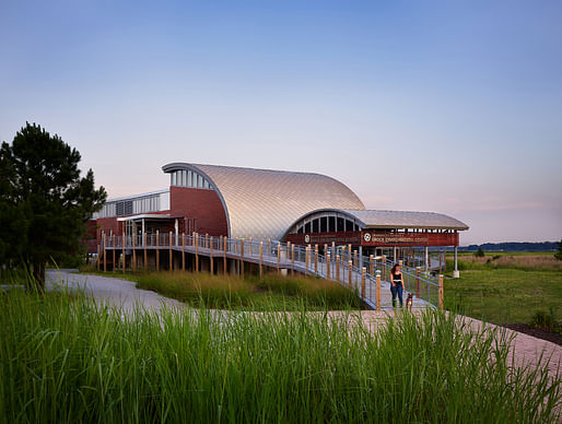 AIA COTE Top Ten Plus honoree: Brock Environmental Center​; Virginia Beach, Virginia. Architect: SmithGroupJJR. ​Photo: Prakash Patel Photography.