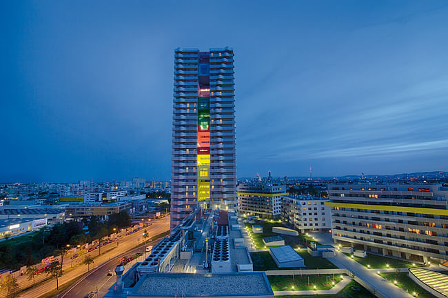Citygate Tower | Vienna, Austria by Querkraft Architekten. Photo © Lukas Dostal.