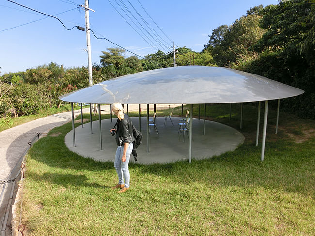 aluminum dome - rest area