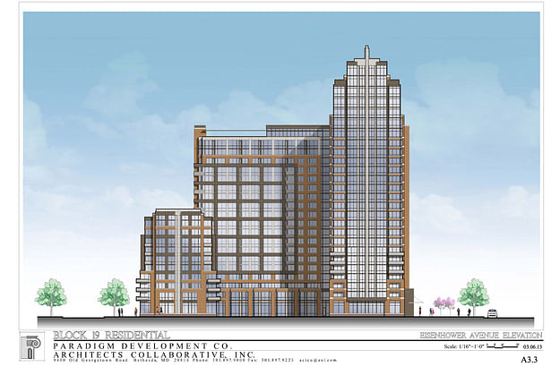 Eisenhower - South Elevation