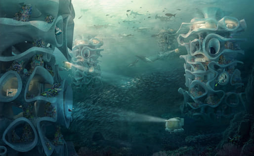 'Rebirth Skyscraper' by Liu Shijia, Liu Jieyao, Dou Han China was an Honorable Mention in eVolo's 2023 Skyscraper Competition. Image courtesy eVolo 'Rebirth Skyscraper' by Liu Shijia, Liu Jieyao, Dou Han China was an Honorable Mention in eVolo's 2023 Skyscraper Competition. Image courtesy eVolo