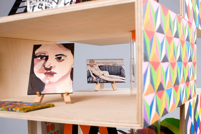 MORAG MYERSCOUGH & LUKE MORGAN in collaboration with artists Ishbel Myerscough, Chantal Joffe and poet Lemn Sissay. Photo: Thomas Butler