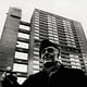 Goldfinger in front of his Trellick Tower in London. Courtesy of http://rosswolfe.wordpress.com/