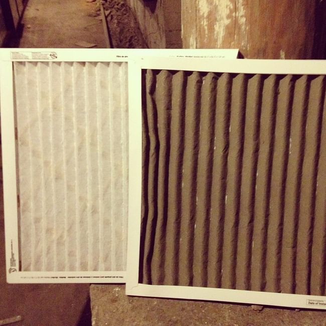 Changing air filters
