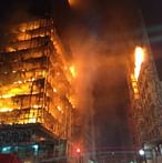 26-story building in Brazil collapses after massive blaze
