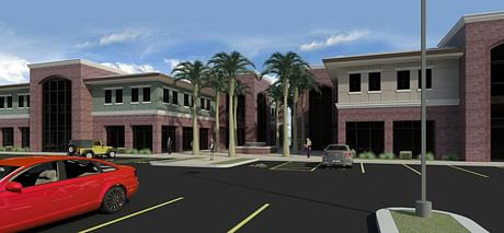 40,000 S.F. Fontana Medical Office buildings. Design Review stage. Completed Revit Renderings and all Auto-Cad Drawings .