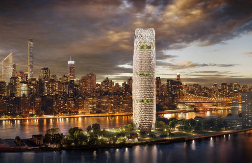 1st Place - Office Building (Concept) - XO Skeleton by EYP Architecture & Engineering.
