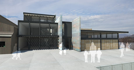 entrance of Pybus Annex design competition