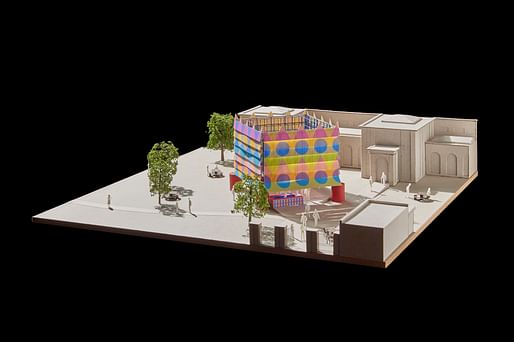 Model, 2019 Dulwich Pavilion by Pricegore and Yinka Ilori.