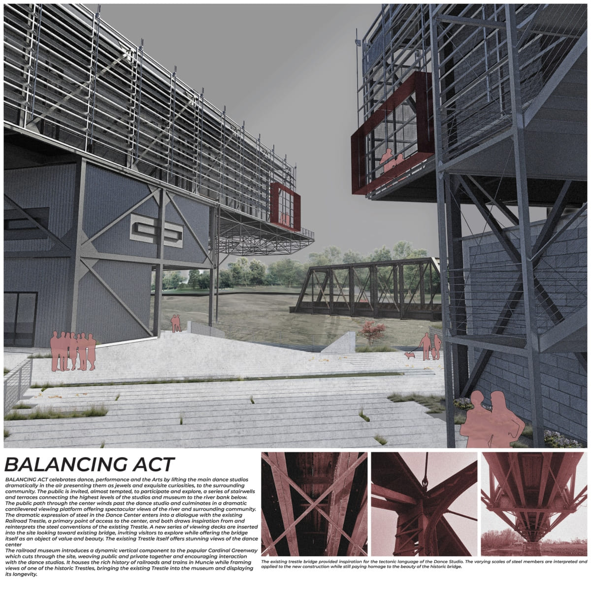 Here are the winners of the 2026 AISC/ACSA Steel Design Student