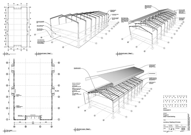 STW Project 3 - Steel Framed Structure - Pages 2 of 3