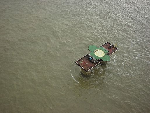 Sealand from above. (Photo: Ryan Lackey; Image via Wikipedia)