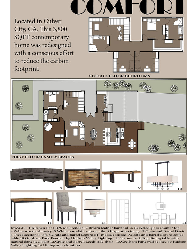 floor plan of residence