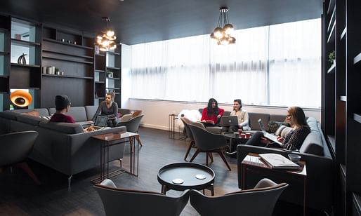  The Bo Concept-designed lounge in Glasgow’s Clifton House student accommodation. Photograph: CRM Students. Image via theguardian.com.
