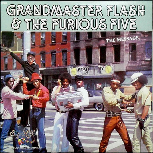 Cover of Grandmaster Flash and the Furious Five's 'The Message.' Image: senscritique.com