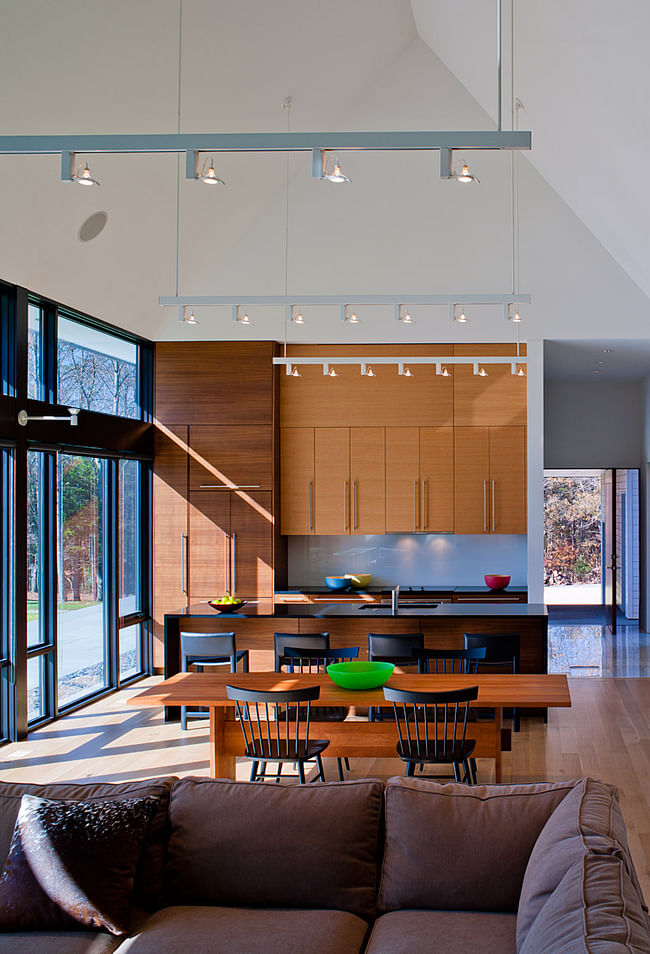 Becherer House; Charlottesville, VA by Robert M. Gurney, FAIA (Photo: Mackenzie)