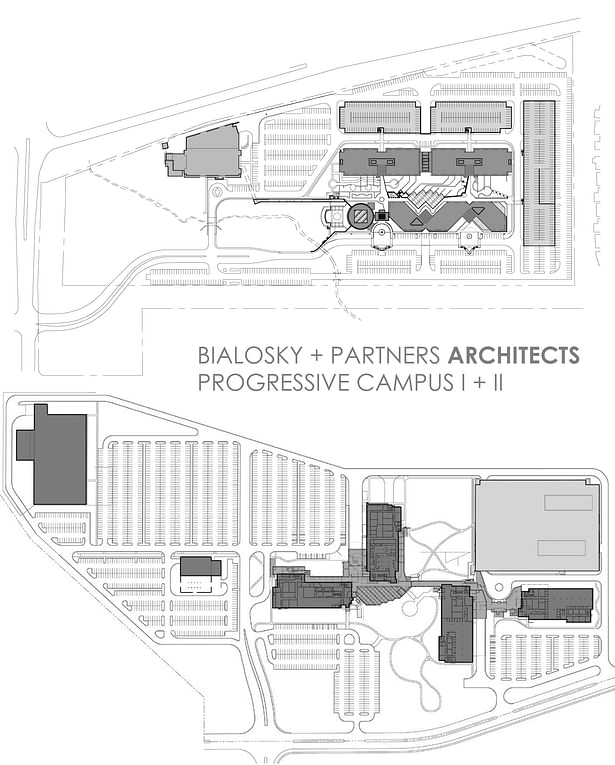 Progressive Campus Site Plans - Bialosky + Partners Architects