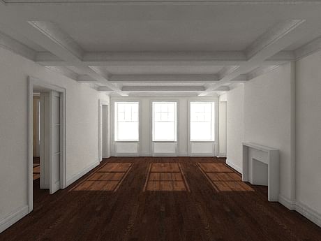 Living room test render to find problems