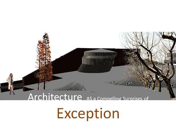 Architecture as a compelling surprises of exception