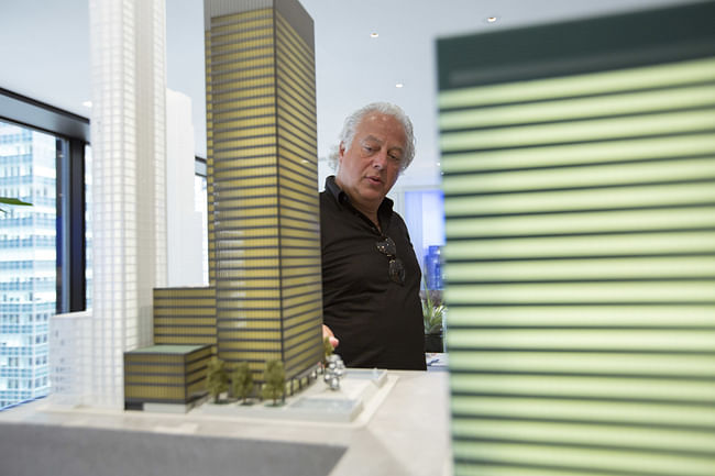 Aby J. Rosen, an owner of the Seagram Building. His firm estimated that it cost about 20 percent more to maintain the building than it would a typical office tower of roughly the same size and age. Photo Cedit - Santiago Mejia, The New York Times