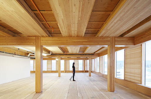 Wood Innovation and Design Centre by MGA | MICHAEL GREEN ARCHITECTURE. Photography by Ema Peter