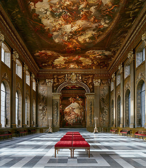 The Painted Hall, by Hugh Broughton Architects. Photo: James Brittain.