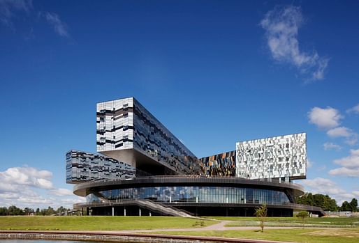 Moscow School of Management by Adjaye Associates.