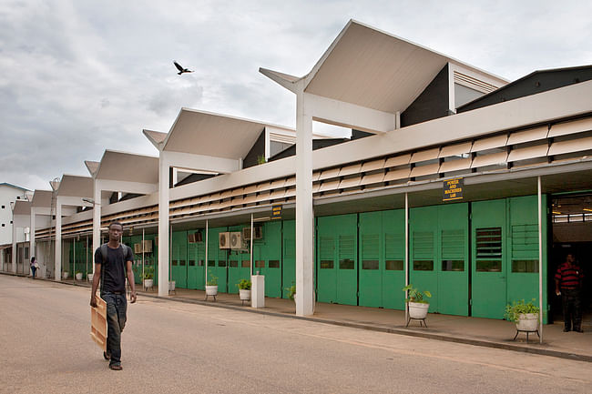School of Engineering at KNUST (Kwame Nkrumah University of Science and Technology), Kumasi (Ghana), by James Cubitt, 1956 © Alexia Webster.