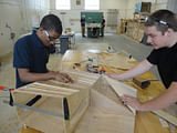 Studio H students Kerron Hayes and Cameron Perry. From IF YOU BUILD IT, a Long Shot Factory Release 2013.
