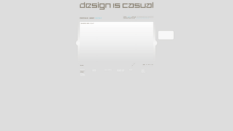renovating my website - http://www.designiscasual.com/
