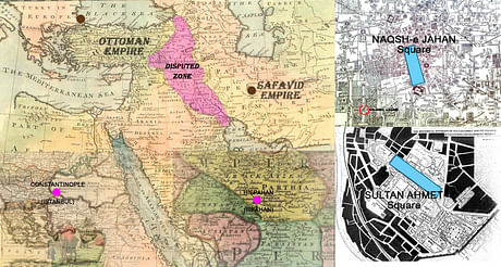 Effective factors on the Square concept in Ottoman Empire and Safavid capital in the 16 & 17th centuries- Scenario of Square life