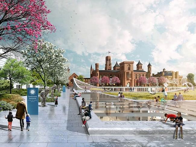 BIG plans are revealed for Smithsonian Castle upgrade in D.C. Image courtesy of BIG