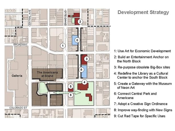 drawing by Alan Loomis / Glendale Urban Design Studio