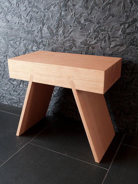 timber stool from scrap wood Credit | Miles Jaffe