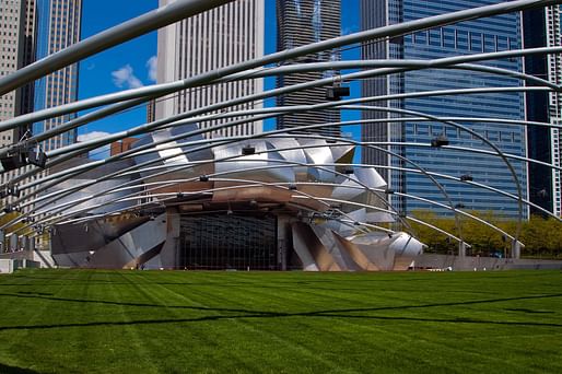 Jay Pritzker Pavilion by Frank Gehry. Image © 