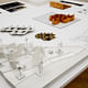 Budidesa (model of the art park) installation at the Chicago Architecture Biennial. Courtesy of the Biennial