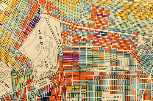BRIC Arts Media House: Mapping Brooklyn. Image via edwardhblake/Flickr.