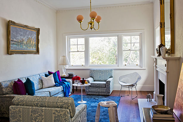 ARCHITECTURE RESTORATION - RESTORED ORIGINAL FORMAL LOUNGE ROOM