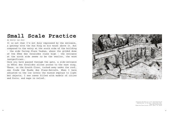 Small Scale Practice by Hester van Gen
