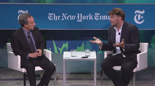 Michael Kimmelman and Bjarke Ingels converse about the issues, sort of.
