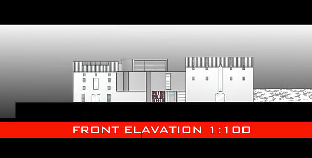 Front Elevation 1:100