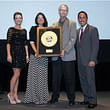 NSAD faculty and alumni part of Davy Architecture team recognized for "Project of the Year-Public.” Photo with San Diego's Interim Mayor Todd Gloria (right). Credit: Mike Torrey Photography.