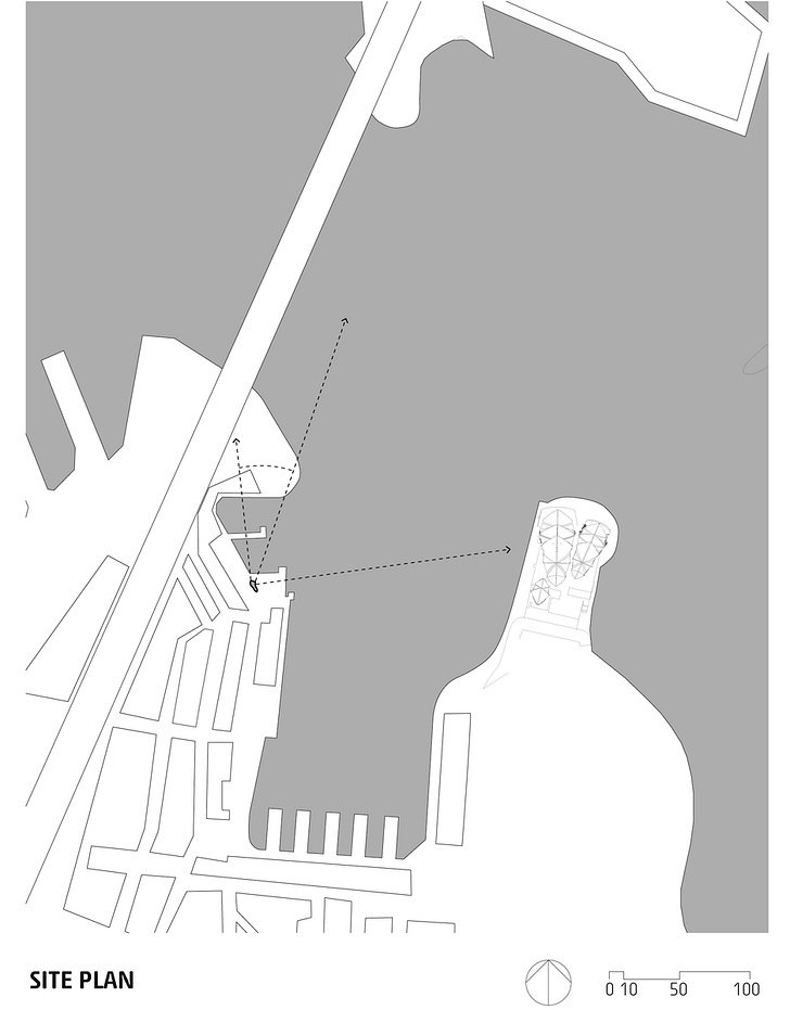 Site plan for Vivid Light. Image courtesy of Chris Knapp.