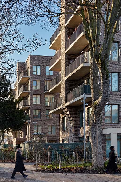 The 2024 New London Architecture Awards for Social Housing Innovation​ winner Tower Court. Image: Alan Williams