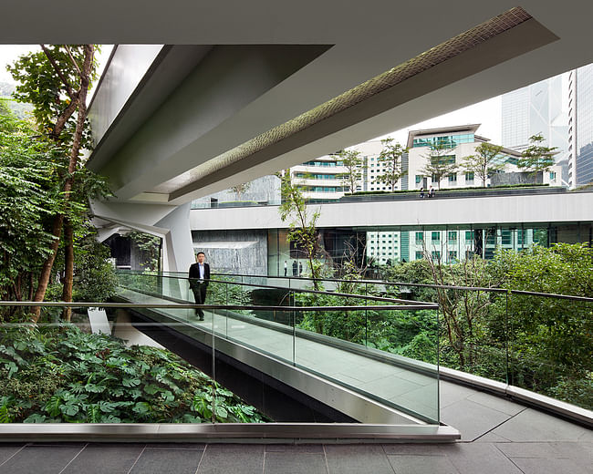 Asia Society Center; Admiralty, Hong Kong by Tod Williams Billie Tsien Architects | Partners; Associate Architect: AGC Design Ltd.; Associated Architects Ltd. Photo by Michael Moran.