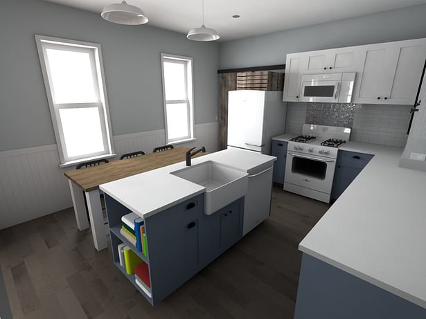 New kitchen rendering