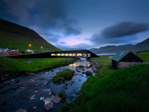 Eysturkommuna Town Hall, Faroe Islands, 2018. Photo: Nic Lehoux.