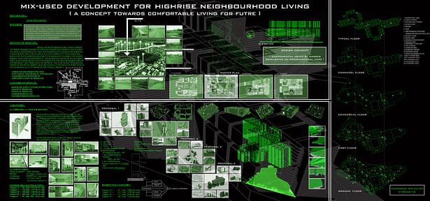 mixed used development for high rise neighbour hood living