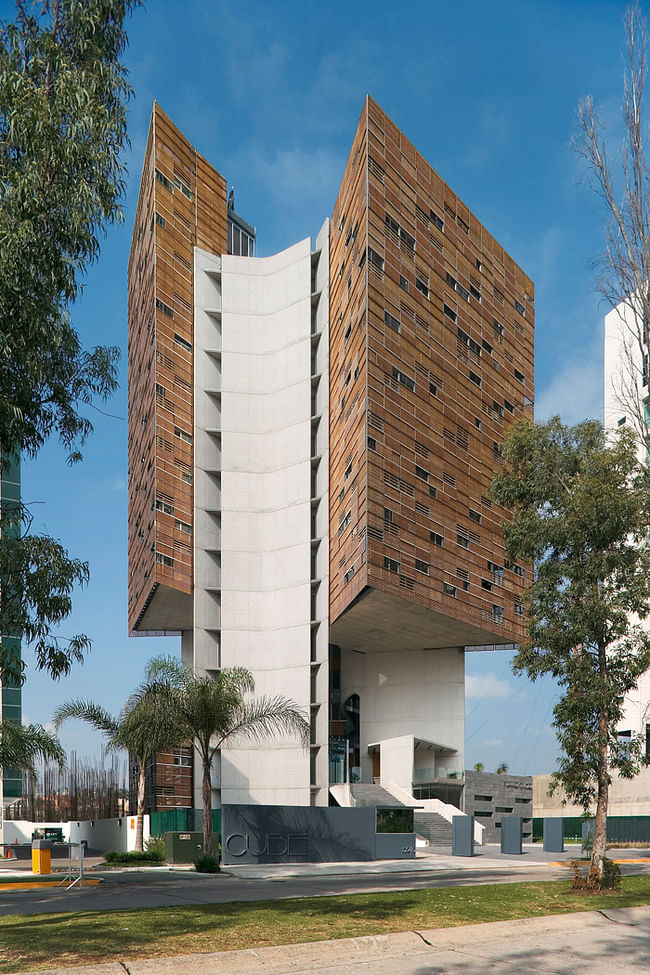 CUBE Tower in Guadalajara, Mexico, by Estudio Carme Pinos. Image courtesy of the MCHAP.