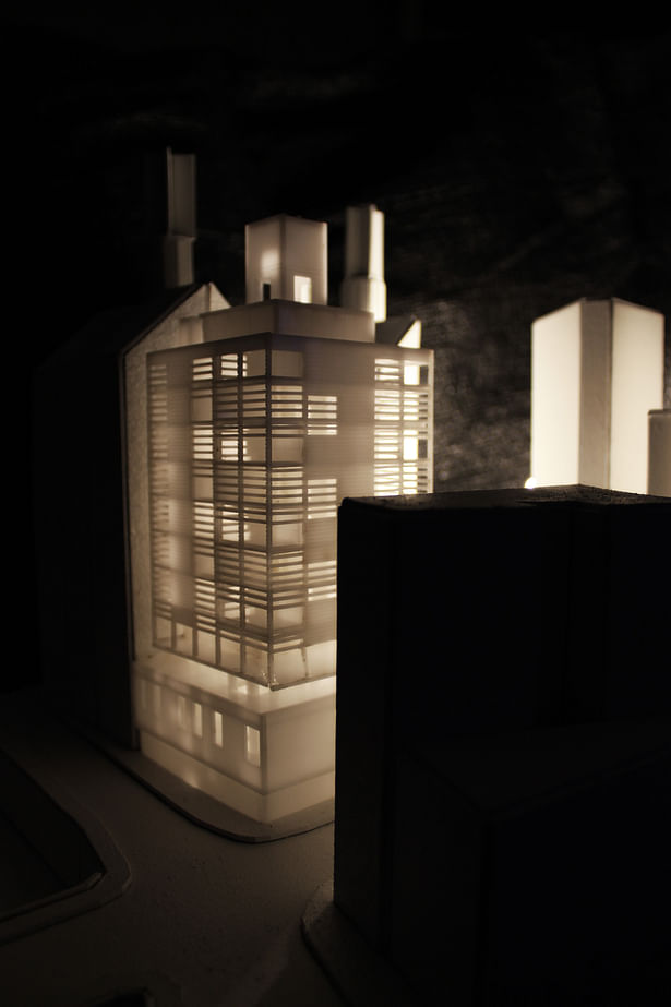 Model - M. T. de Alvear Street Facade